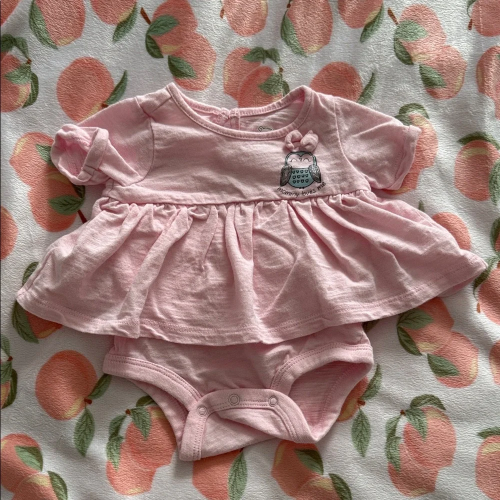 Charming Pink Owl Diaper Cover Set